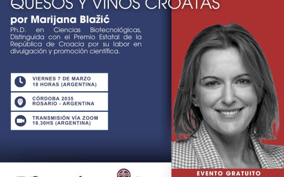 DEL ADRIÁTICO A LA MESA – QUESOS Y VINOS CROATAS